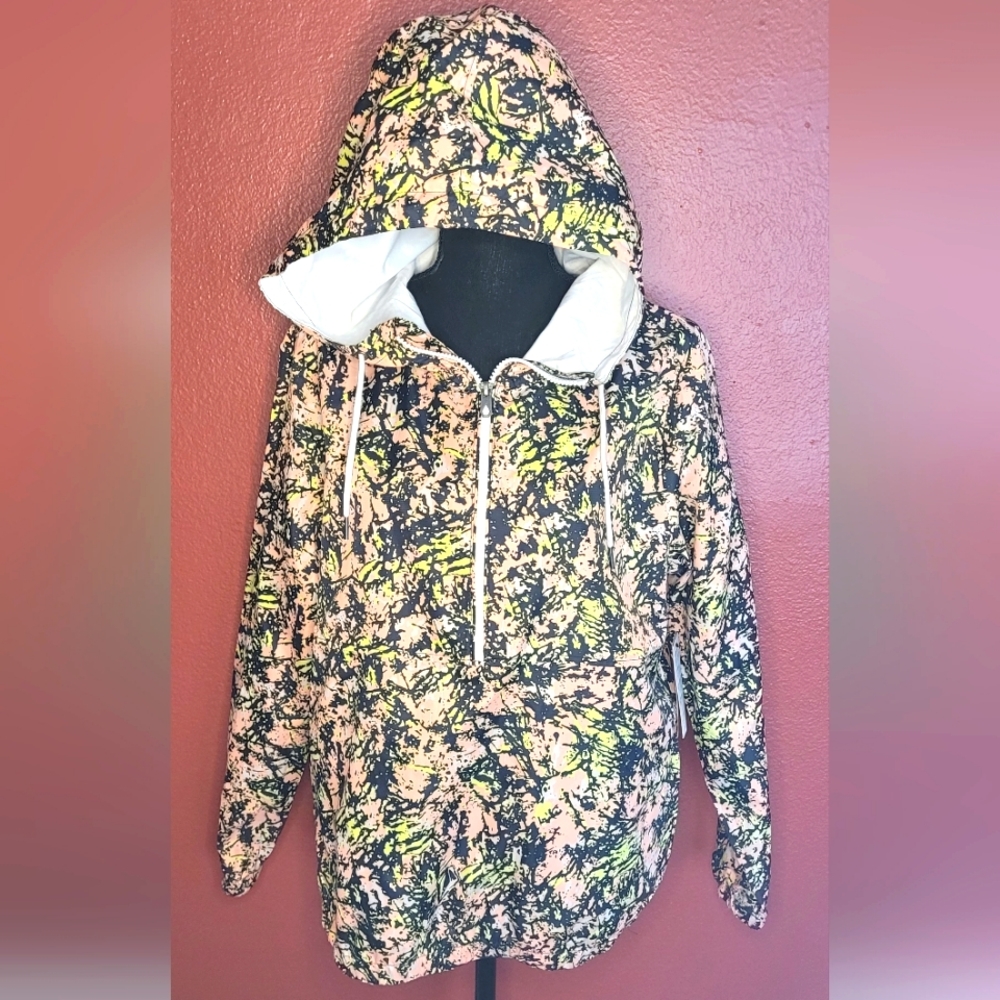 NWT Volcom Windbreaker- Abstract Print